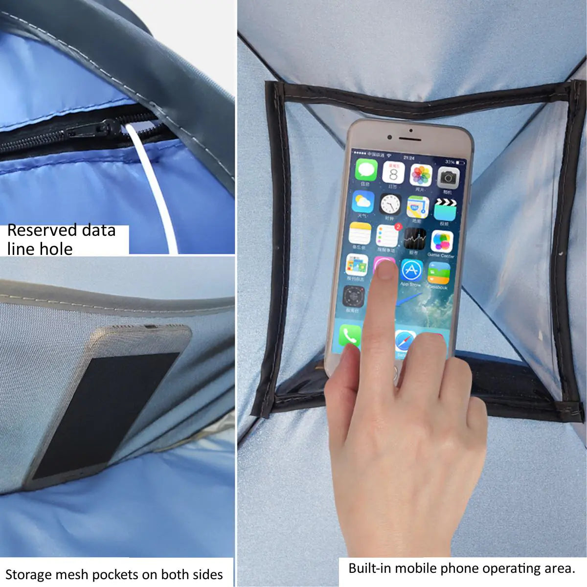 Automatic Pop-Up Beach Tent